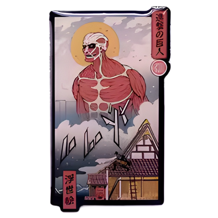 Colossal Titan Enamel Pin – Attack on Titan Inspired Collectible